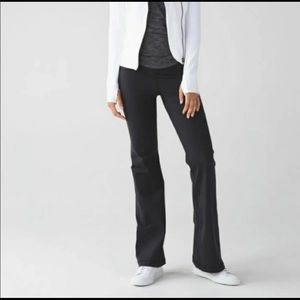 Lululemon Black Groove Flare Pants